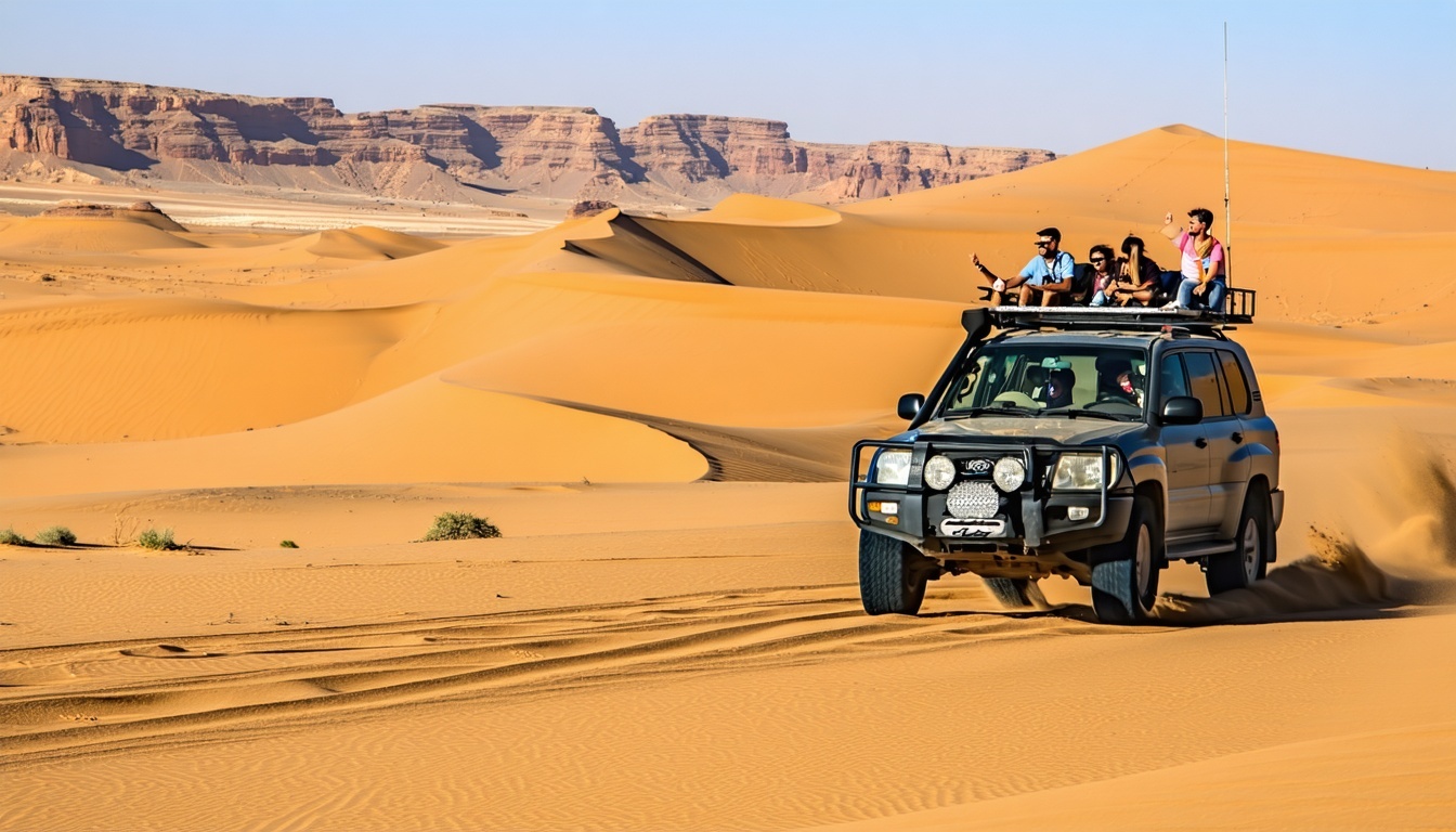 Exciting desert safari adventure with Road Pass Journey Travel